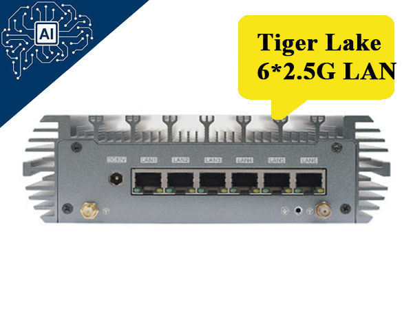 Tiger Lake Rugged MINI-PC(6LAN)