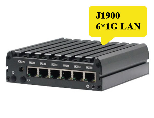 J1900 Rugged NANO-PC(6LAN)